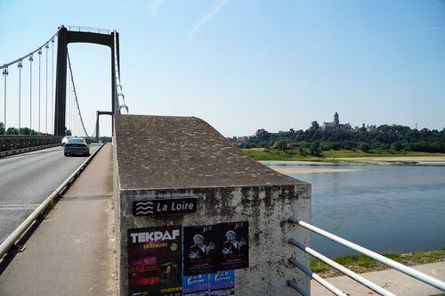 Iconographie - Entrée nord du pont haubané