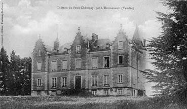 Iconographie - Château du petit Châtenay, par l'Hermenault