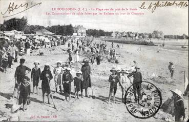 Iconographie - La plage vue du côté de La Baule