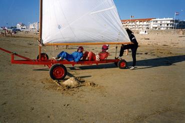 Iconographie - Second char à voile construit par M. Ouary