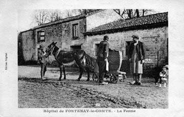 Iconographie - Hôpital de Fontenay-le-Comte - La Ferme