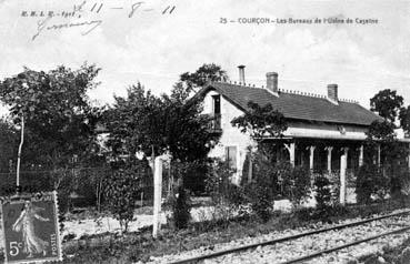 Iconographie - Les bureaux de l'usine de caseïne