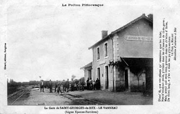 Iconographie - La Gare de Saint-Georges-de-Rex