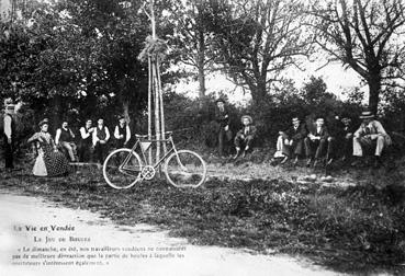 Iconographie - La Vie en Vendée - Le jeu de boules