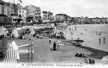 Iconographie - Vue générale de la plage