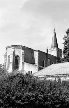 Iconographie - Le chevet de l'église