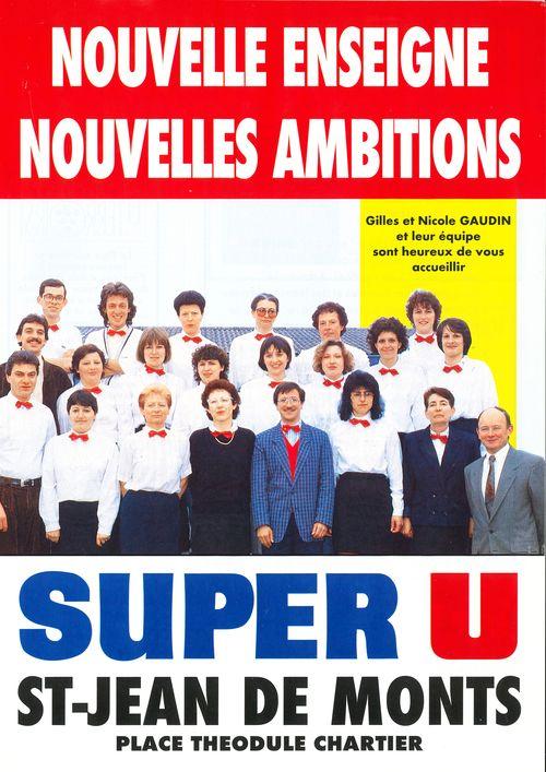 Iconographie - Affiche du Super U