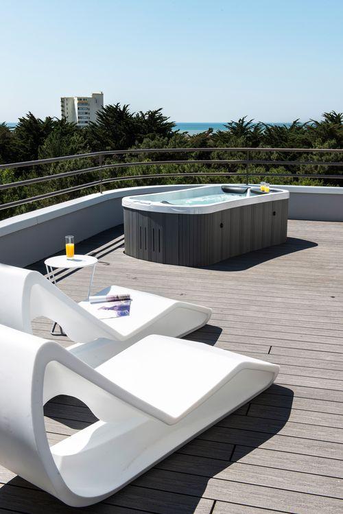 Iconographie - Thalasso - Suite Exception Horizon avec jacuzzi en terrasse