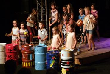 Iconographie - Les autres voies - Concert de percussions