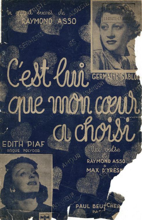 Partition - C'est lui que mon coeur a choisi