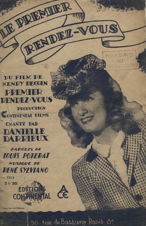 Partition - Le premier rendez-vous
