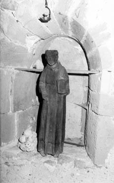 Iconographie - Statue à l'Abbaye de l'Ile Chauvet