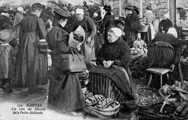 Iconographie - Un coin du marché de la Petite-Hollande