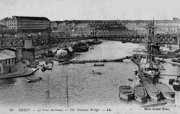 Iconographie - Brest : Le Pont National