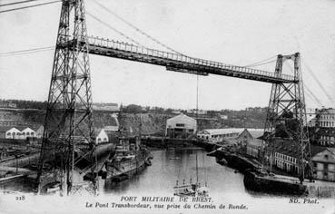 Iconographie - Brest : le pont transbordeur