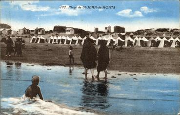 Iconographie - Plage de Saint-Jean-de-Monts