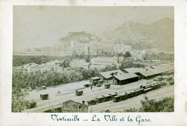 Iconographie - Vintimille - La ville et la gare