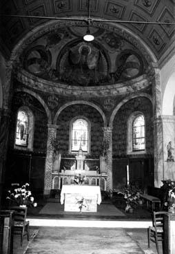 Iconographie - Le choeur de l'église