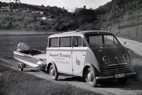 Iconographie - Camping-car DKW Schnellaster, f800-3, Westfalia