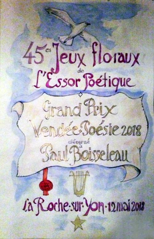 Iconographie - Le Grand Prix Vendée Poésie à Paul Boisseleau