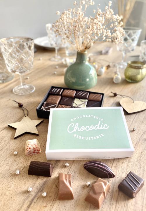 Iconographie - Boite de luxe du chocolatier Chocodic