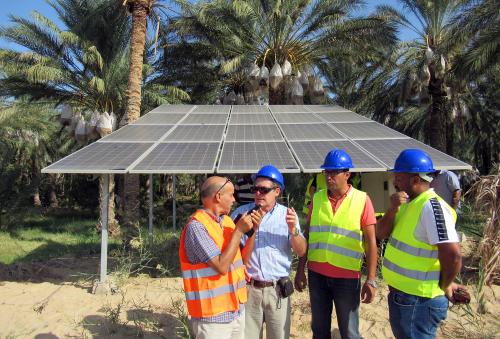 Iconographie - Tunisie - Formation de formateur en solaire photovoltaique