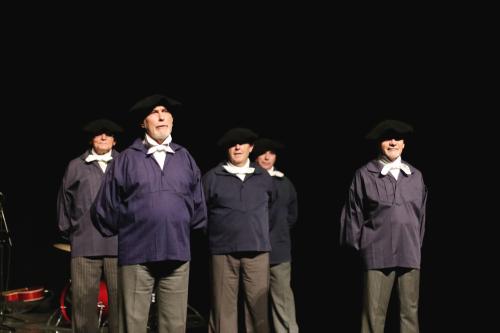 Iconographie - Chants traditionnels lors de la soirée Les gens des Olonnes Chantent 