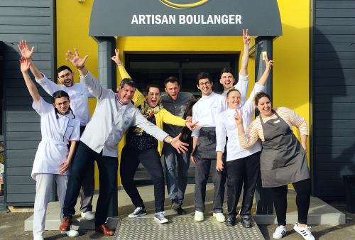 Iconographie - L'équipe de la Boulangerie Georges