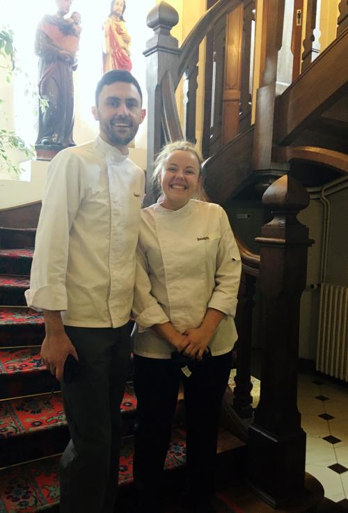 Iconographie - Mickael et Adèle la pâtissière de la Boulangerie Georges