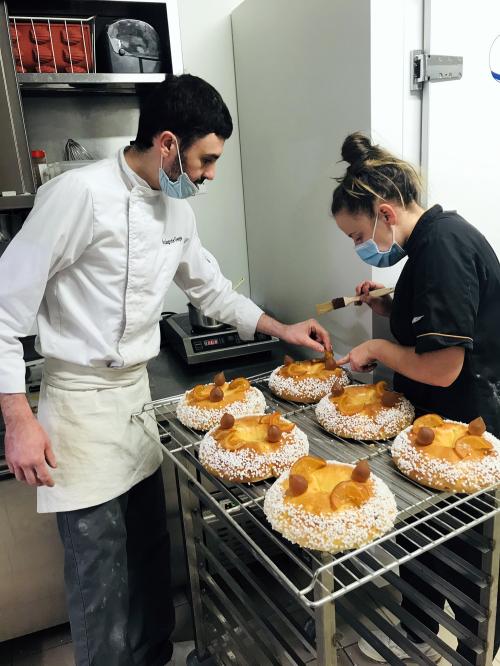 Iconographie - Galettes briochées à la Boulangerie Georges