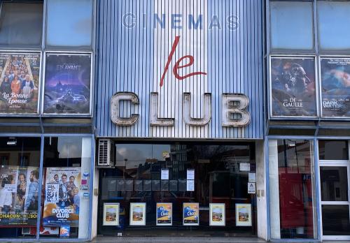 Iconographie - Façade de l'ancien cinéma Le Club