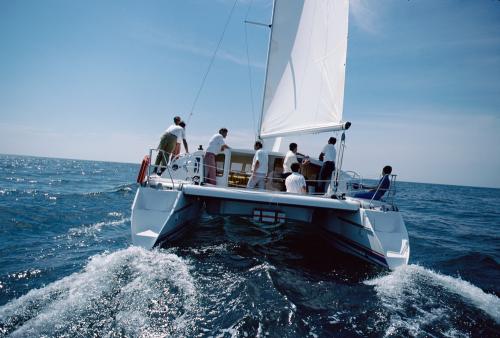 Iconographie - Catamaran blue II