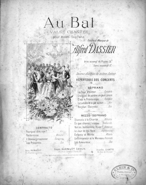 Partition - Au bal