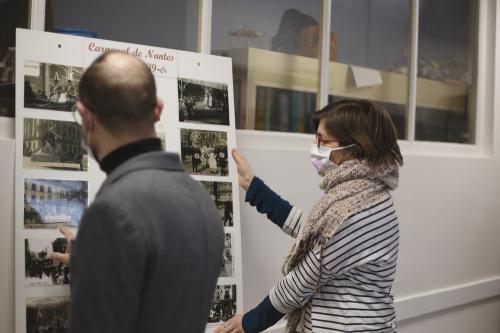 Iconographie - Dans les locaux de NEMO avec Stéphanie Mercier-Bernardie