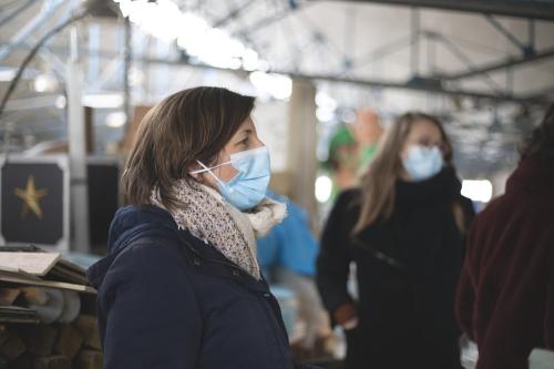 Iconographie - Visite de l’atelier du Carnaval de Nantes par Stéphanie Mercier-Bernardie