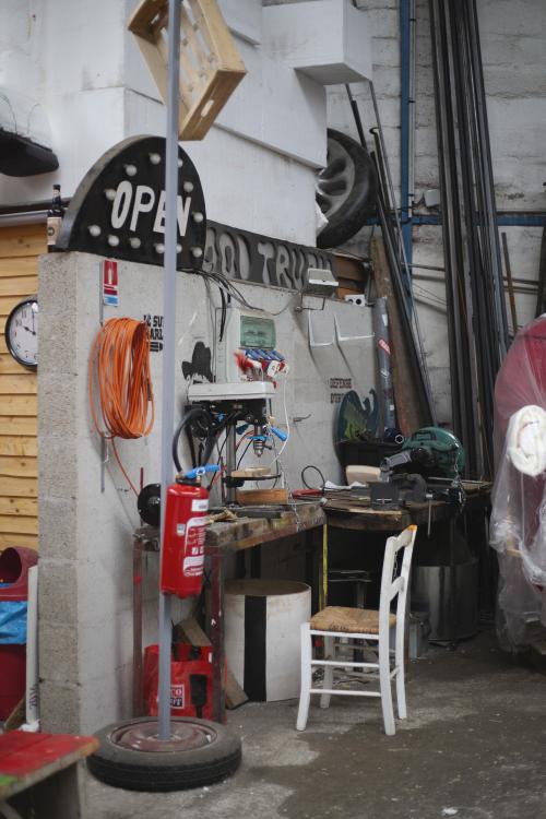 Iconographie - Visite de l’atelier du Carnaval de Nantes 