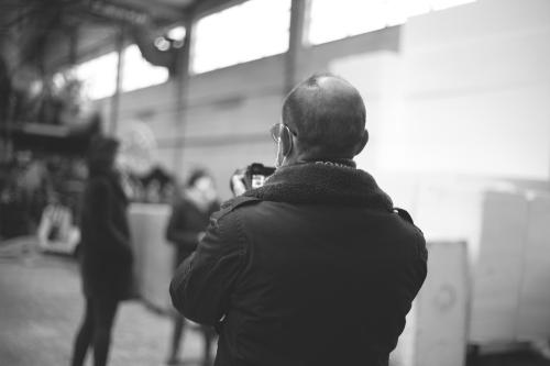 Iconographie - Visite de l’atelier du Carnaval de Nantes 