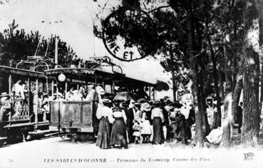 Iconographie - Terminus du tramway du Casino des Pins