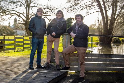 Iconographie - Laurent Touzeau en résidence au moulin du Marais