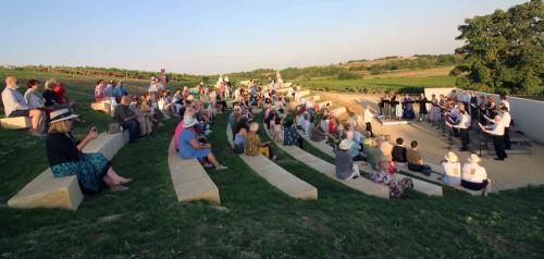 Iconographie - Concert du chœur Polymnie au domaine de Chaume