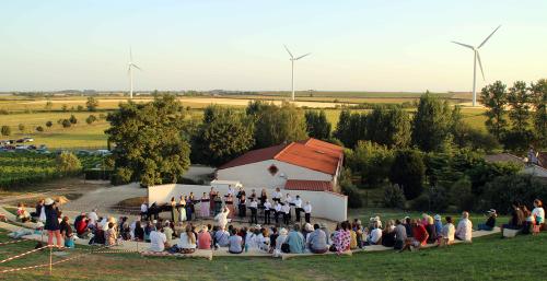 Iconographie - Concert du chœur Polymnie au domaine de Chaume