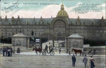 Iconographie - Les Invalides - Entrée principale