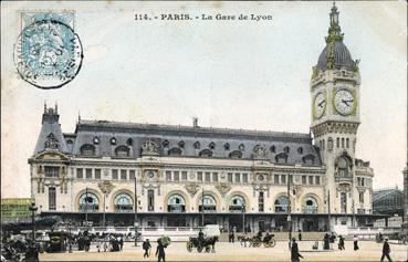 Iconographie - La gare de Lyon