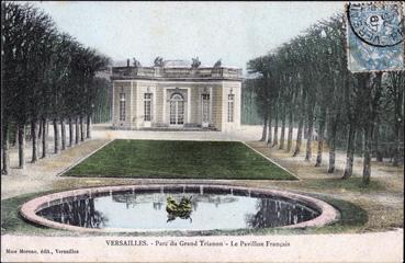 Iconographie - Parc du Grand Trianon - Le pavillon français