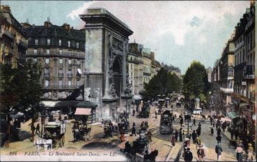 Iconographie - Le boulevard Saint-Denis