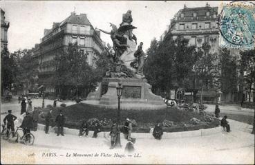 Iconographie - Le monument de Victor Hugo