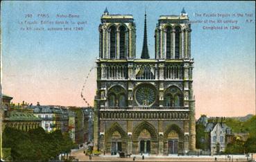 Iconographie - Notre Dame - La façade