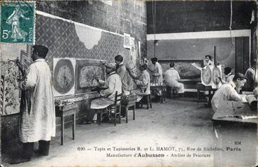Iconographie - Tapis et tapisseries R. et L. Hamot - Manufacture d'Aubusson