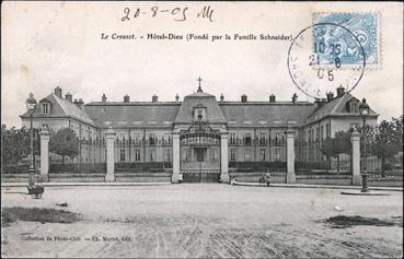 Iconographie - Hôtel-Dieu (fondé par la famille Schneider)