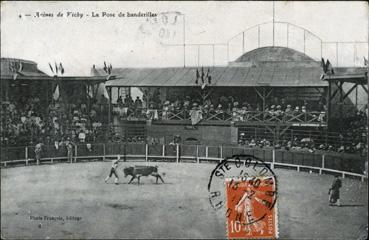 Iconographie - Arènes de Vichy - La pose de banderilles